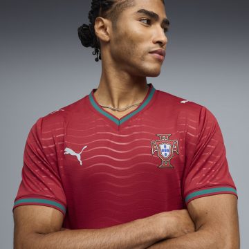 Camiseta Deportiva Puma Original FpfHome Rojo Para Hombre
