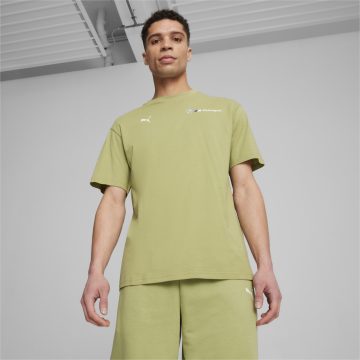 Camisa Deportiva Puma Original Bmw Mms Ess Logo Verde Hombre