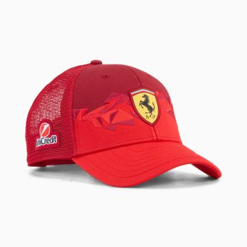 Gorra Deportiva Puma Original Ferrari Vegas Rojo Hombre