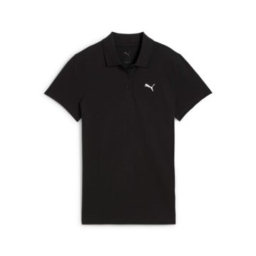 Camisas Tipo Polo Puma Originales Ess Logo Negro Mujer