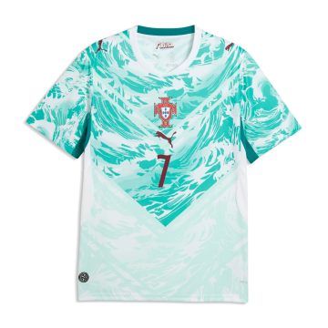 Camisa Deportiva Puma Original Fpf Away Ronaldo Rojo Hombres