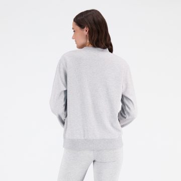 Alternative view of Chaqueta New Balance Originals Essentials Stacked Gris Mujer