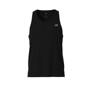 Camisa Tshirt Marca New Balance Sport Singlet Negro Hombre