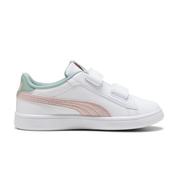 Tenis Deportivos Puma Smash 3.0 Girly V Ps Blanco Para Niños