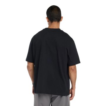 Alternative view of Camisa Deportiva New Balance Original Hoop Negro Hombre