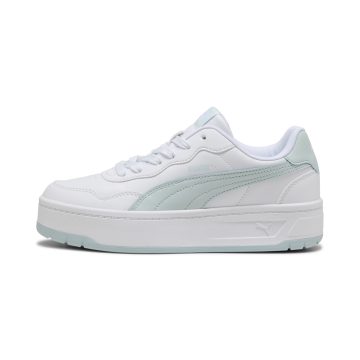 Alternative view of Tenis Puma Court Lally Skye Original Blanco Azul Mujer