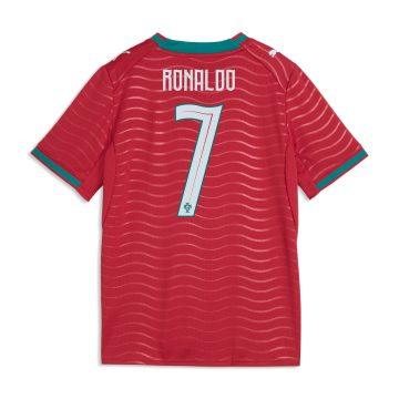 Alternative view of Camisa Puma Original Fpf Home Jersey Ronaldo Rojo Para Niños