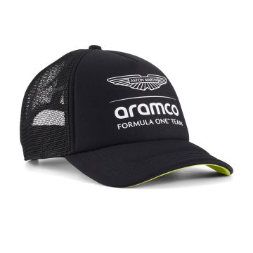 Gorra Deportiva Puma Original Amf1 Trucker Negro Para Hombre