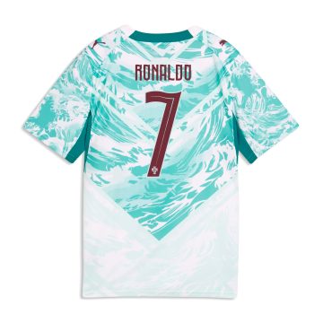 Alternative view of Camiseta Deportiva Puma Original Fpf Away Ronaldo Azul Niños