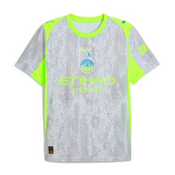 Tshirt Puma Original Mcfc 3Rd Jersey Replica Lila Hombre