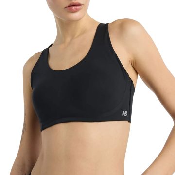 Alternative view of Top Deportivo New Balance Original Essential Run Negro Mujer
