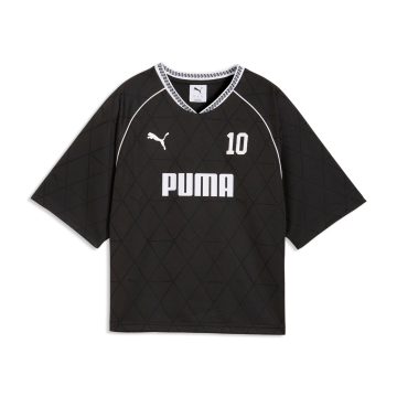 Camisa Deportiva Puma Original SportRelaxed Negro Para Mujer