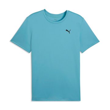 Camisa Deportiva Puma Original Tad Ess Poly Text Azul Hombre