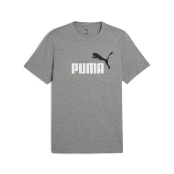 Camisa Deportiva Puma Ess 2 Color No 1 Logo Gris Hombre
