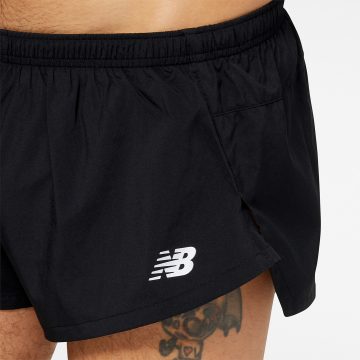Pantaloneta Deportiva New Balance Original Negro Para Hombre