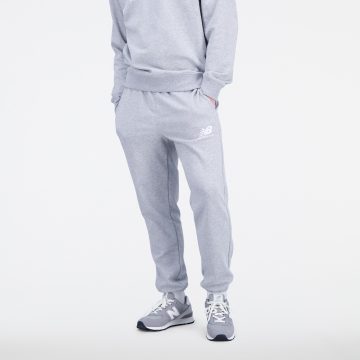 Pantalon Casual New Balance Original Essentials Gris Hombre