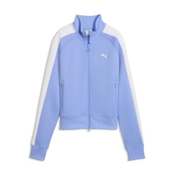 Chaqueta Deportiva Puma Original T7 AlwaysOn Azul Para Mujer