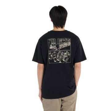 Alternative view of Camisa Deportiva New Balance Originals Graphics Negro Hombre