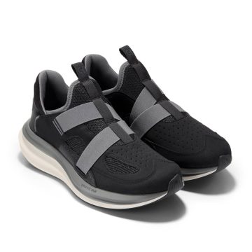 Alternative view of Tenis Deportivo ColeHaan Og Quadstar Monk Strap Negro Hombre