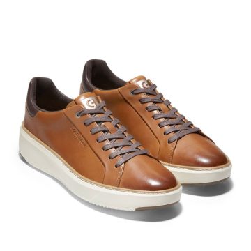 Tenis Deportivos Cole Haan Original Topspin Café Para Hombre