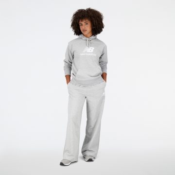 Pantalon Casual New Balance Original Essentials Gris Mujer