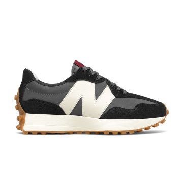 Tenis Deportivos New Balance Originales 327 Negro Para Mujer
