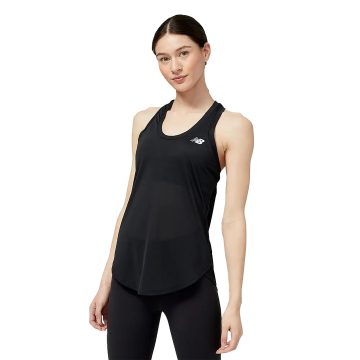 Camisa Deportiva New Balance Original Accelerate Negro Mujer