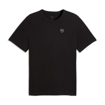 Tshirt Puma Original Ess Elevated Tee Negro Para Hombre