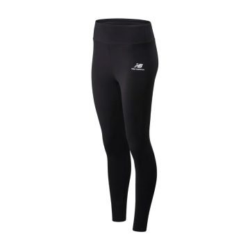 Leggings New Balance Original Athletic Core Negro Para Mujer