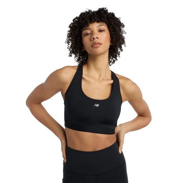 Top Deportivo New Balance Original Essential Run Negro Mujer