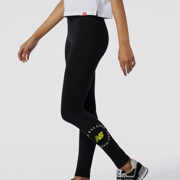Pantalon New Balance Originals Bk-Athletics Negro Para Mujer