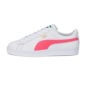 Tenis Deportivos Puma Originales Basket Classic Blanco Mujer