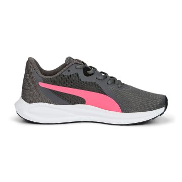 Tenis Deportivos Puma Original Twitch Runner Gris Para Niños