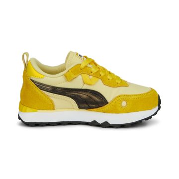 Tenis Deportivos Puma Original Rider Pikachu Amarillo Niños