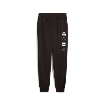 Pantalon Deportivo Puma Original Power Graphic Negro Hombre