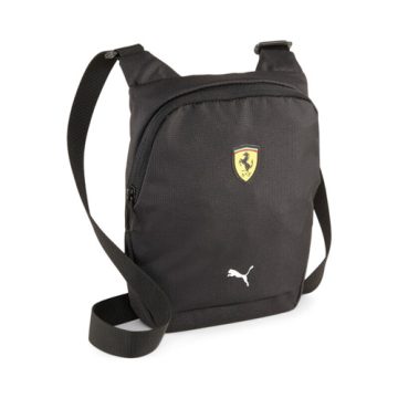 Bolso Cruzado Puma Ferrari Race Portable Negro Para Hombre