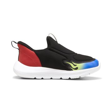 Tenis Deportivos Originales Puma Fun Racer 2 Negro Niño