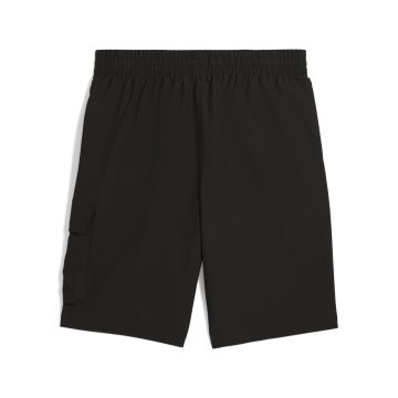 Alternative view of Pantaloneta Deportiva Puma Original Logo 9 Negro Para Hombre