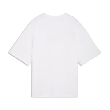 Alternative view of Camisa Deportiva Puma Original Ess Graphics Leo Blanco Mujer