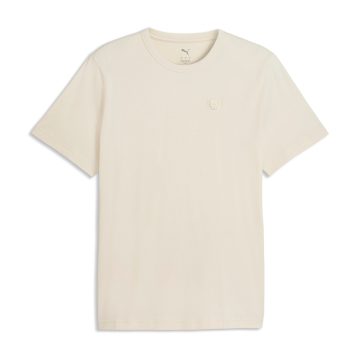 Tshirt Puma Original Ess Elevated Tee Beige Para Hombre
