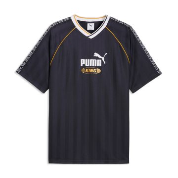 Camisa Deportiva Puma Original King Relaxed Azul Para Hombre