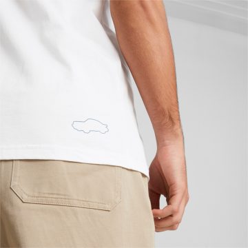 Alternative view of Camisa Deportiva Puma Original Pl Graphic Blanco Hombre