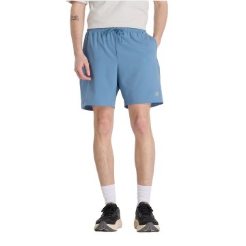 Pantaloneta New Balance Original Essentials Azul Para Hombre