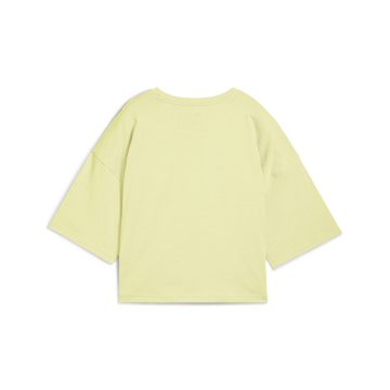 Alternative view of Camisa Deportiva Puma Original Wardrobe Ess Amarillo Mujer