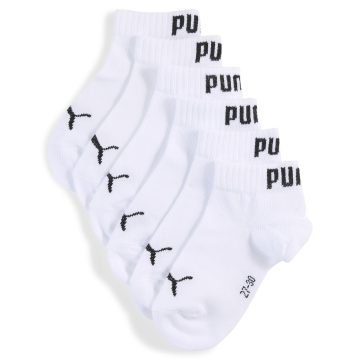 Media Deportiva Puma Original Plain Quarter 3P Blanco Niños