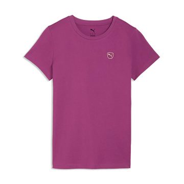 Camisa Deportiva Puma Original EssElevated Morado Para Mujer