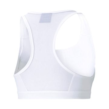 Alternative view of Top Bra Marca Puma Original Mid Impact 4 Keeps Blanco Mujer