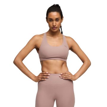 Alternative view of Top Deportivo Puma Original Cloudspun BraMid Café Para Mujer