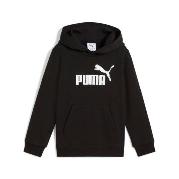 Hoodie Puma Original Ess No 1 Logo Tr Ps Negro Niños