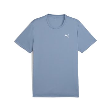 Camisa Deportiva Puma Tad Essential Poly Texture Azul Hombre